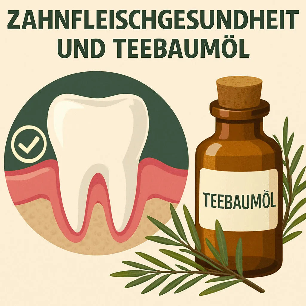 Teebaumöl gegen Zahnfleischentzündung: Anwendung & Wirkung