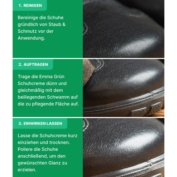 Schuhcreme 200 ml, natürliche Imprägnierung für alle glatten (Kunst-)Leder