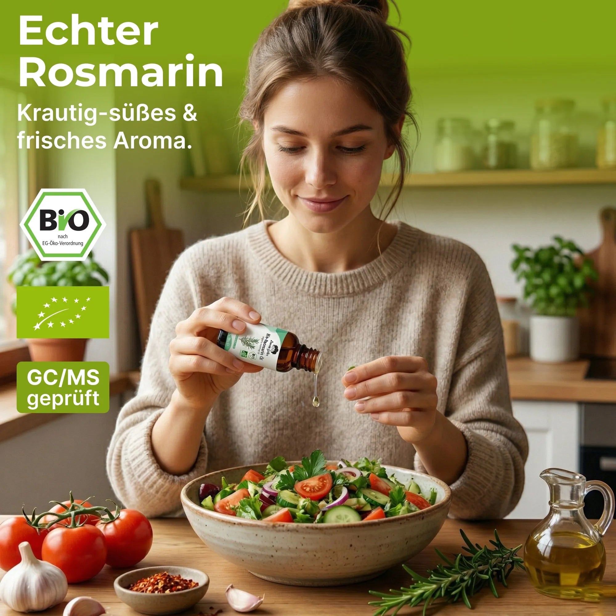 Bio-Rosmarinöl (30 ml) Emma Grün