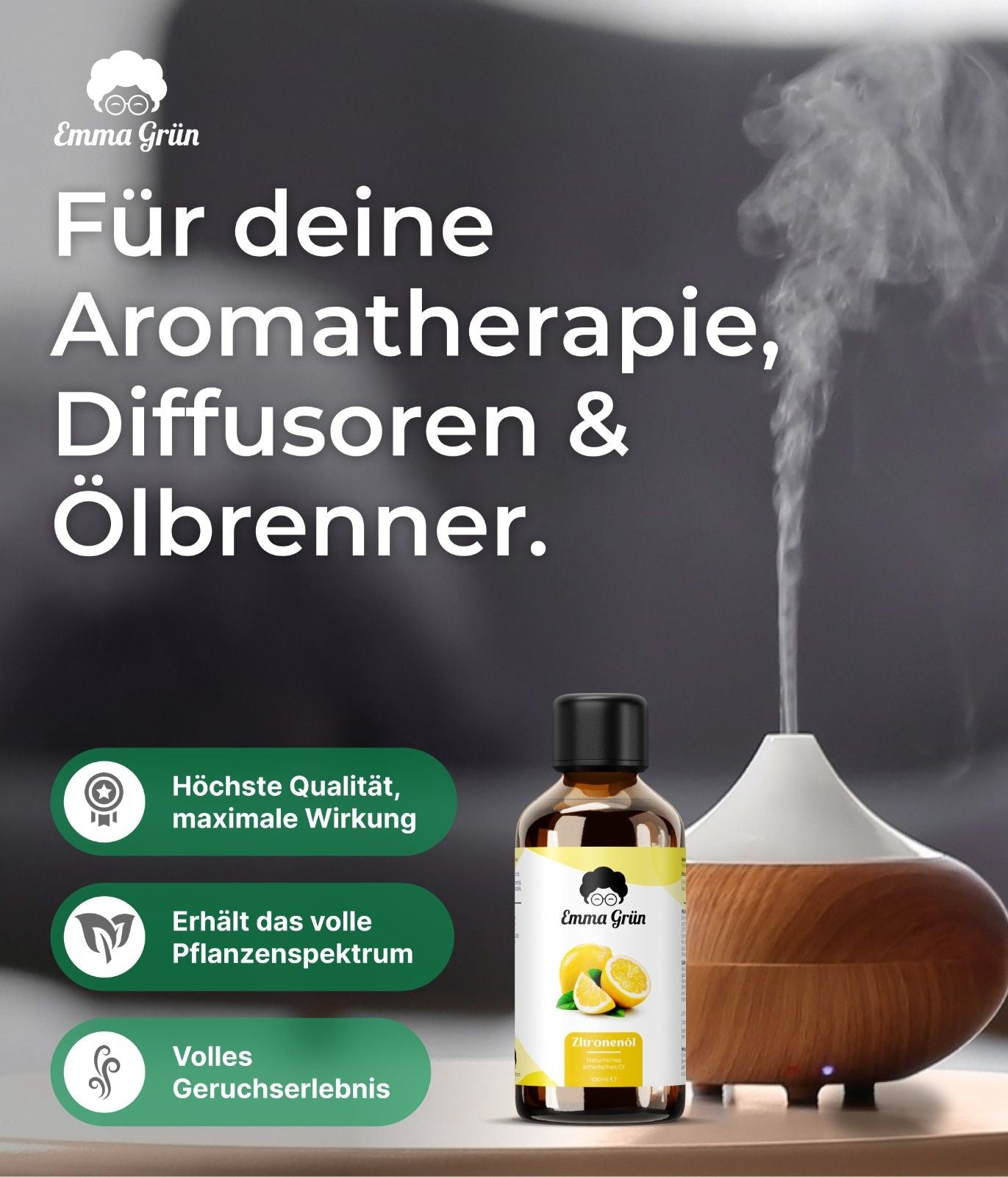 Zitronenöl Emma Grün