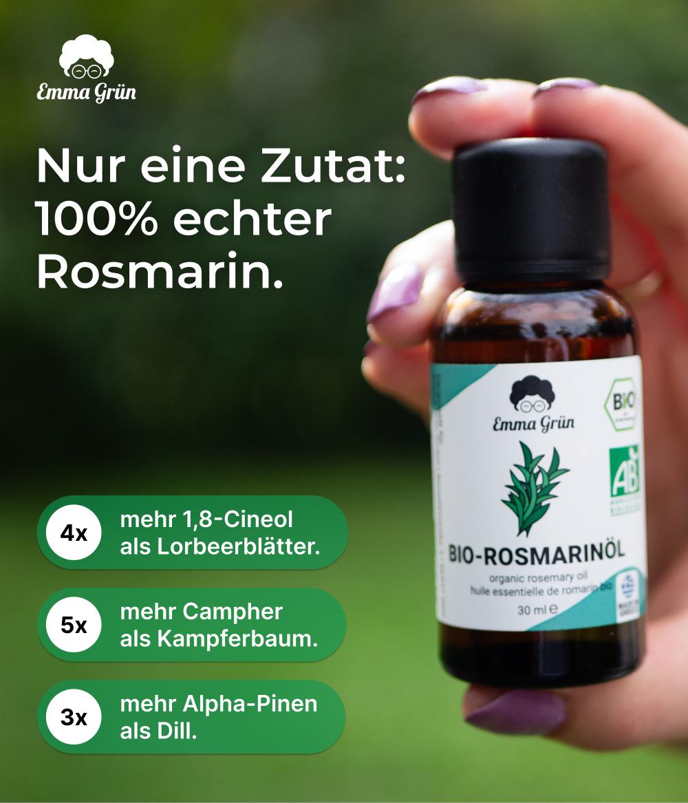 Bio-Rosmarinöl Emma Grün