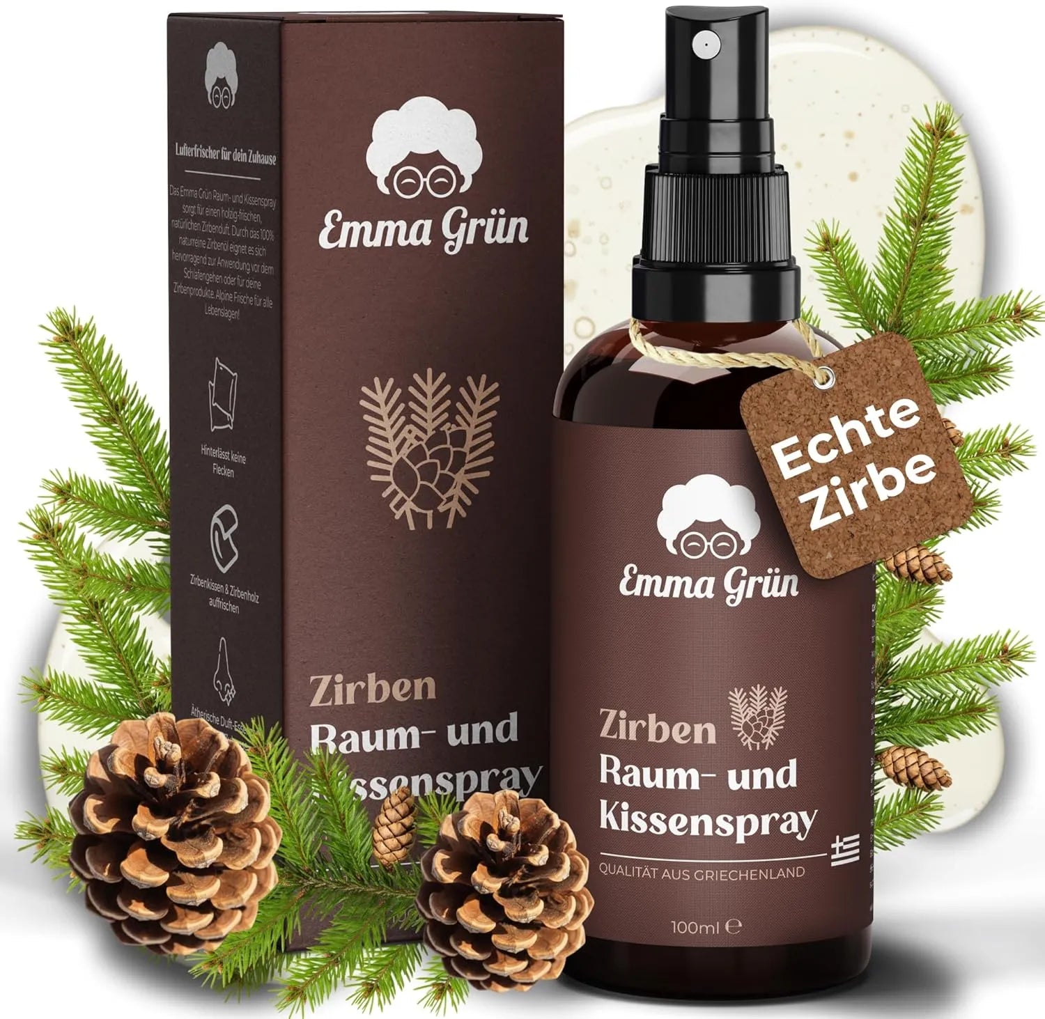 Bio Zirbenspray (100 ml) Emma Grün 100 ml