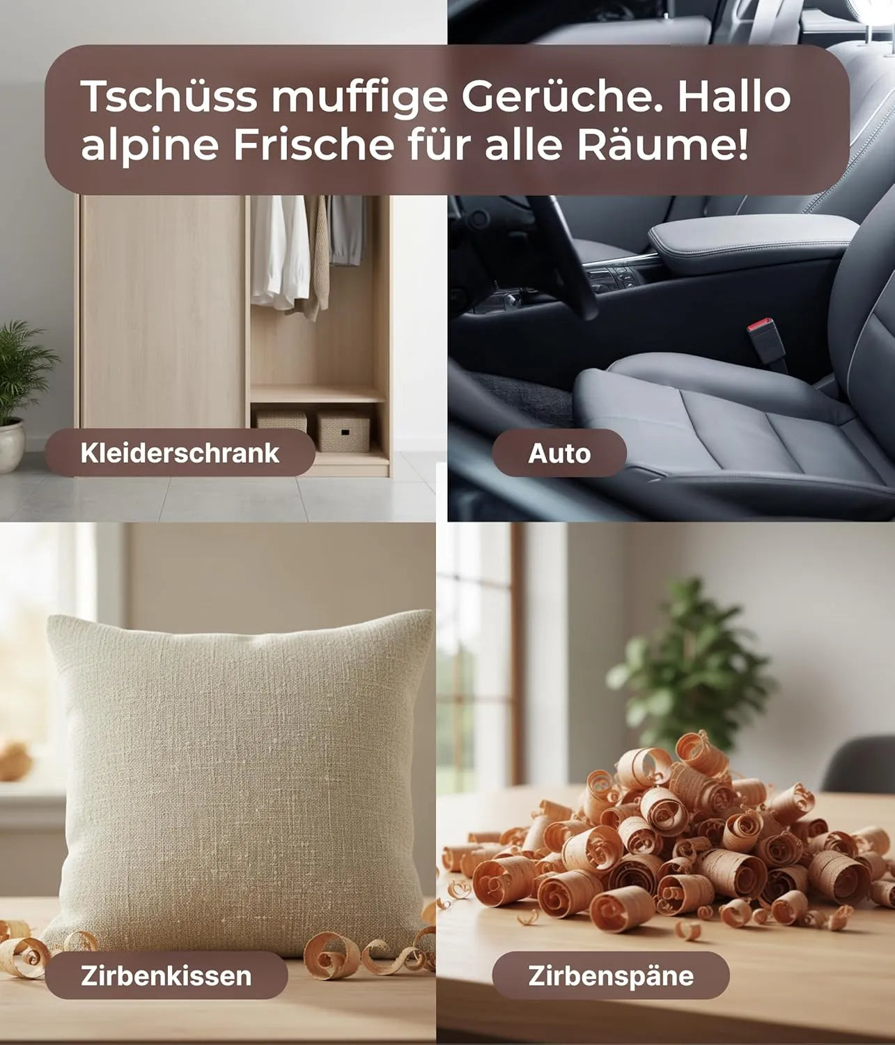 Bio Zirbenspray (100 ml) Emma Grün