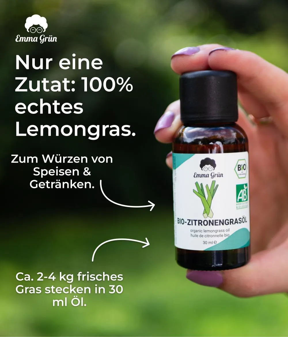 Bio-Zitronengrasöl Emma Grün