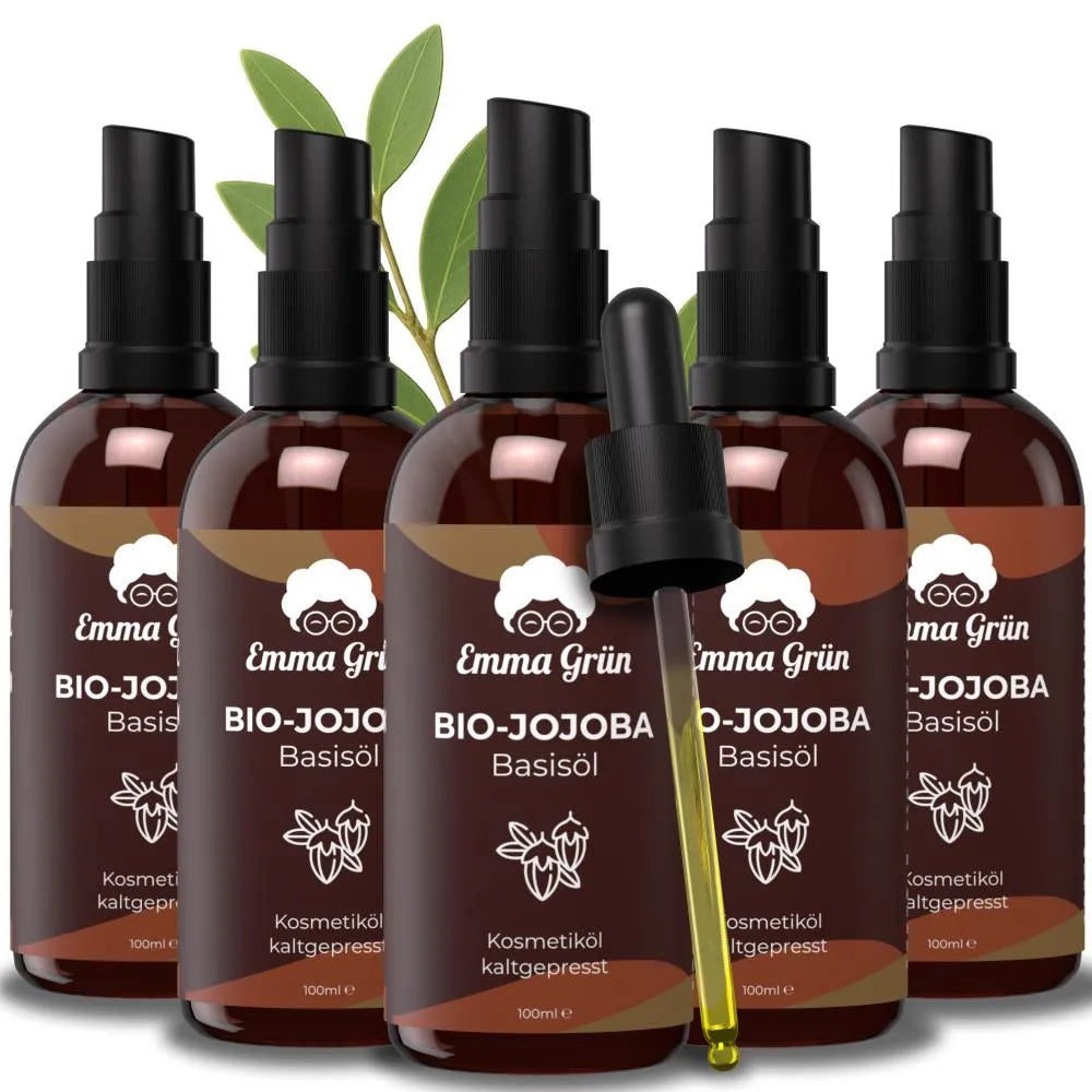 Bio-Jojobaöl Emma Grün 5 x 100 ml