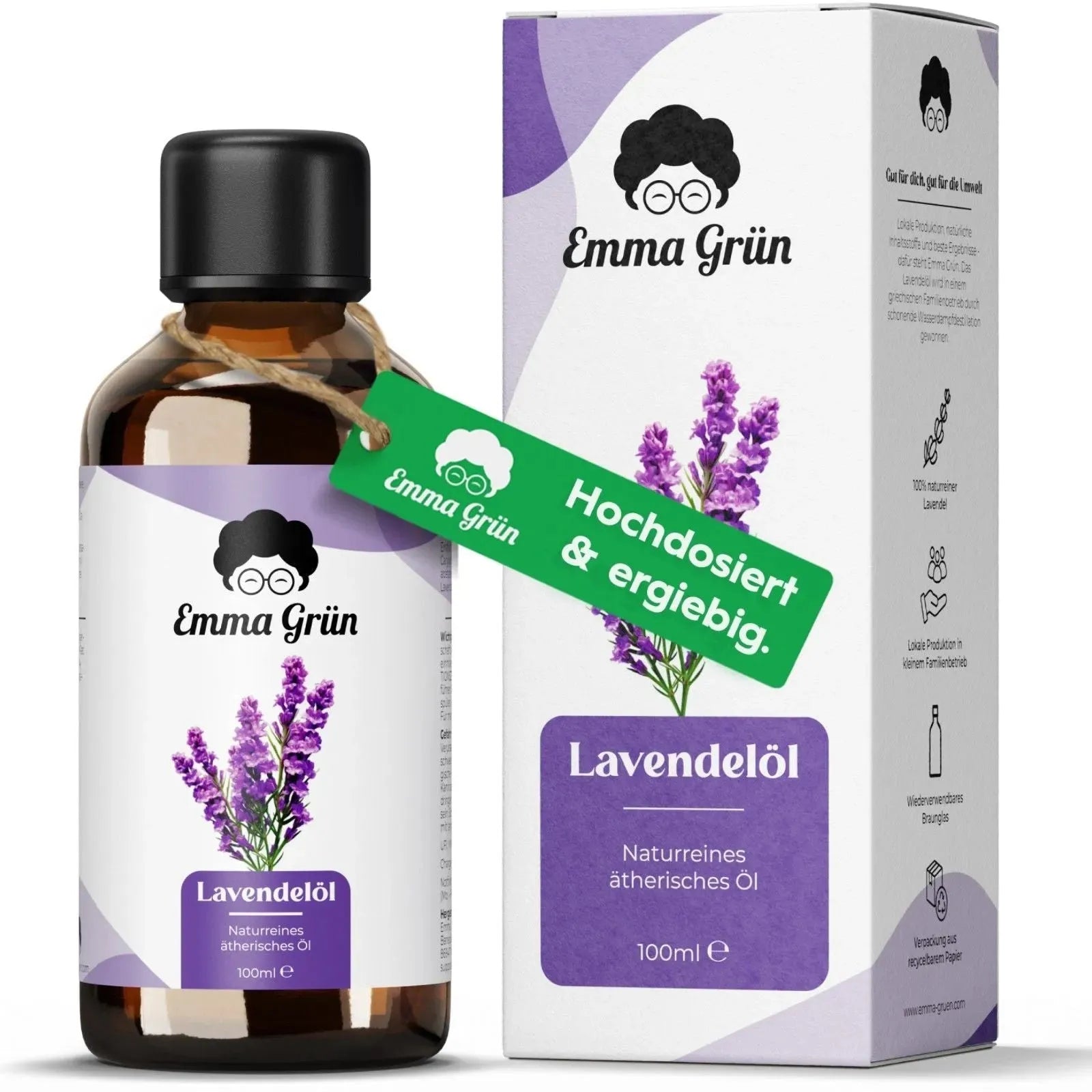 Lavendelöl (100 ml) Emma Grün 100 ml