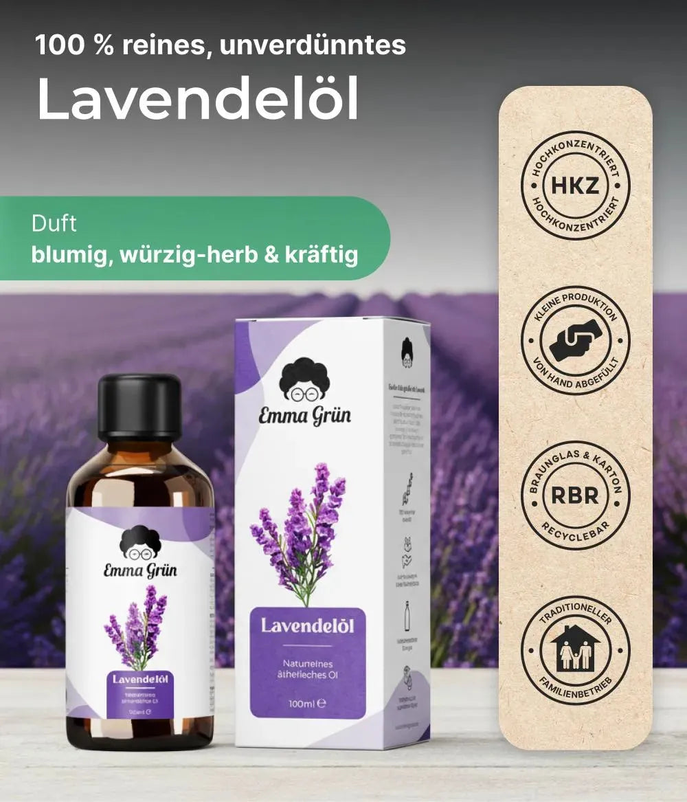 Lavendelöl (100 ml) Emma Grün