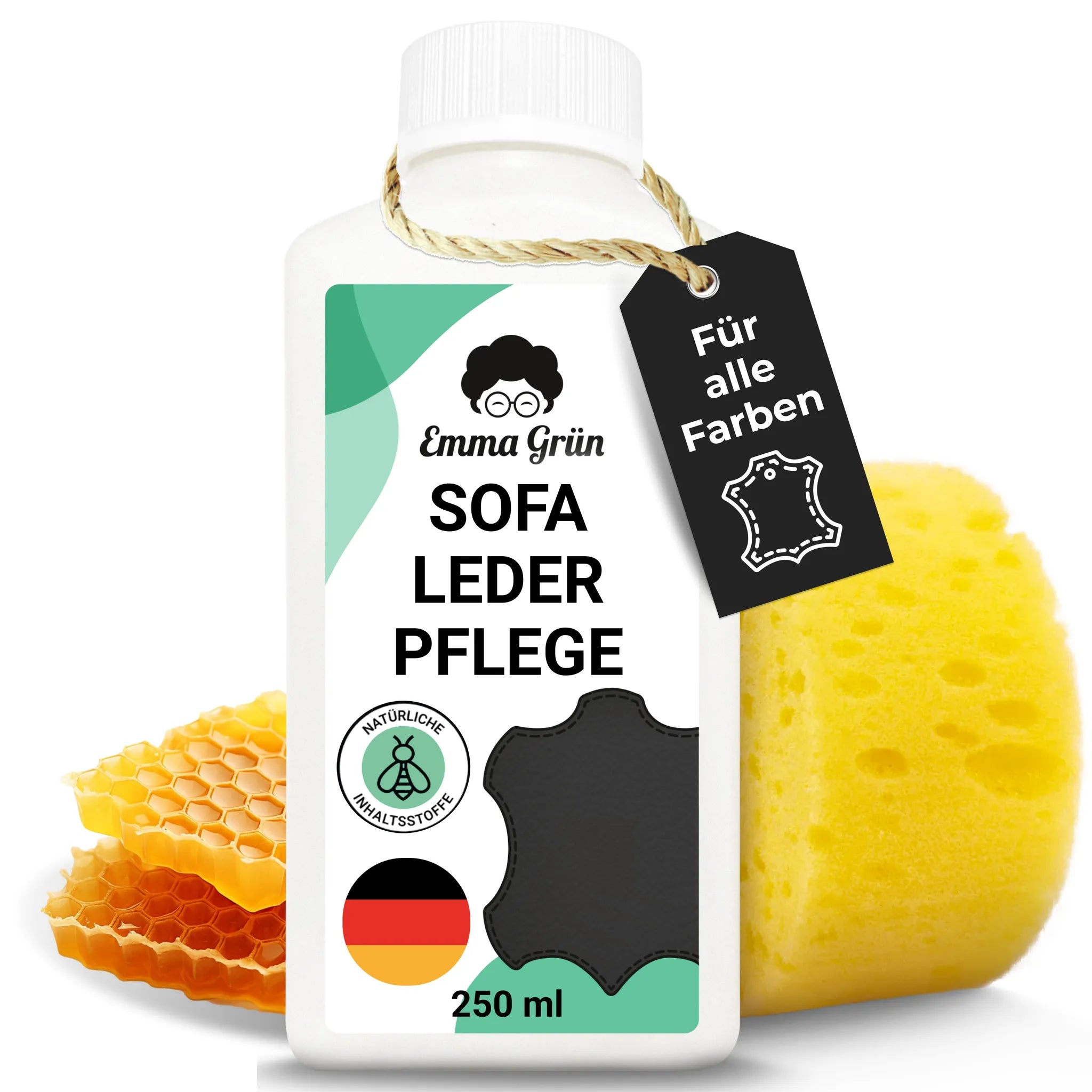 Lederpflege Sofa Emma Grün 250 ml