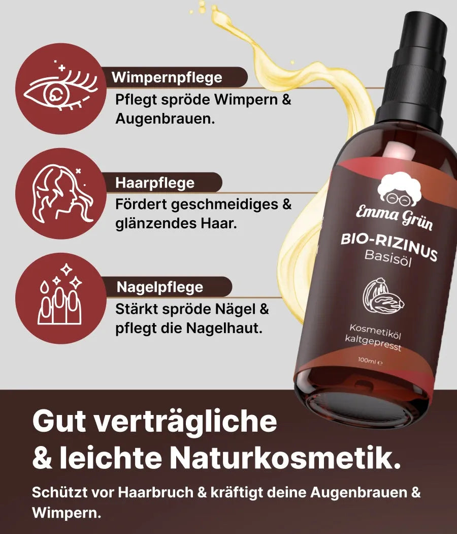 Bio-Rizinusöl Emma Grün