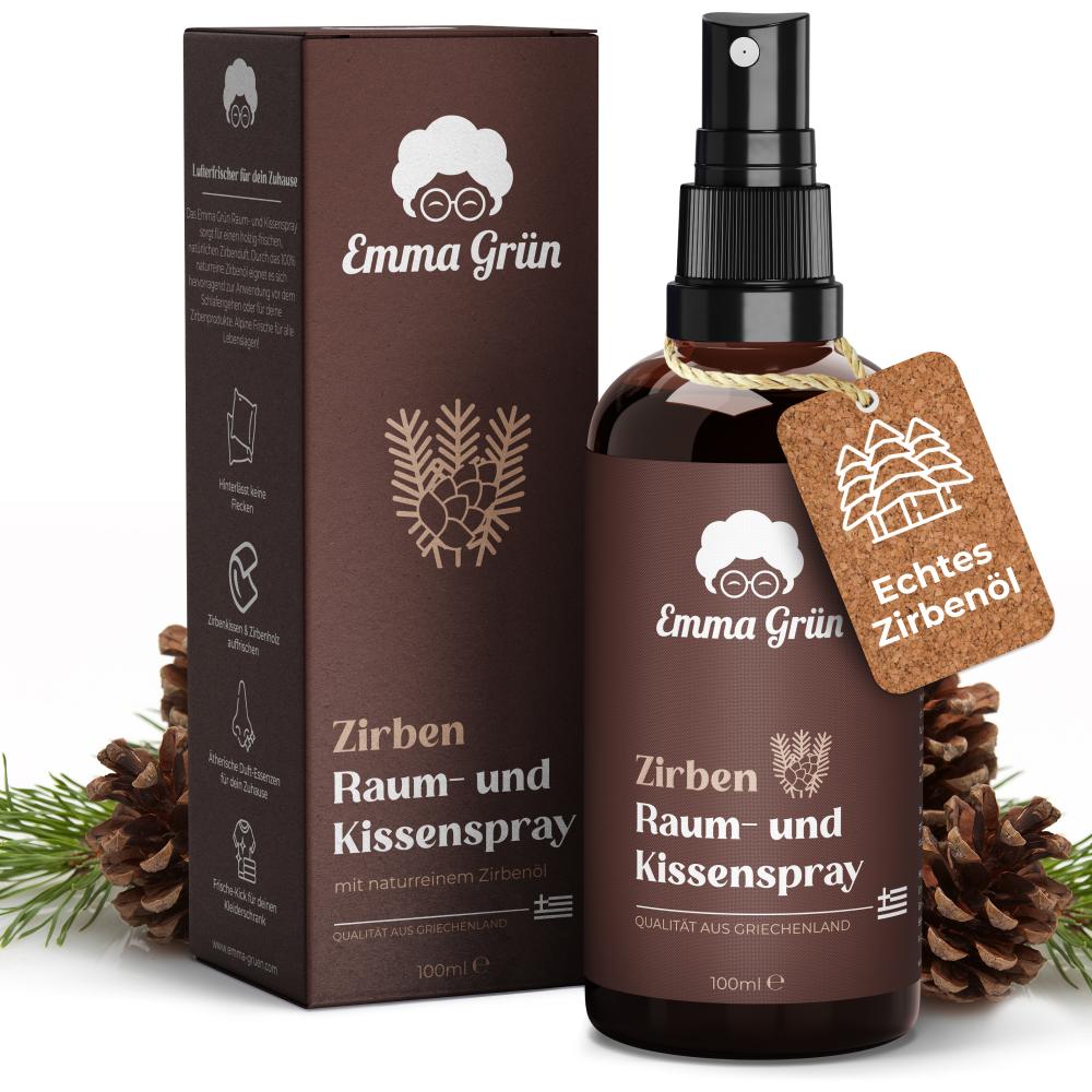 Bio Zirbenspray Emma Grün 100 ml