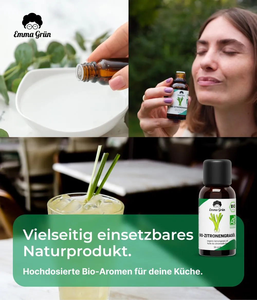 Bio-Zitronengrasöl Emma Grün