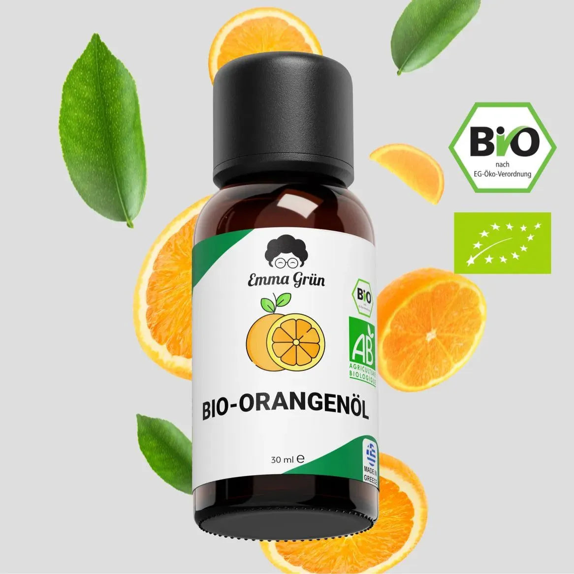 Bio-Orangenöl (30 ml) Emma Grün 30 ml