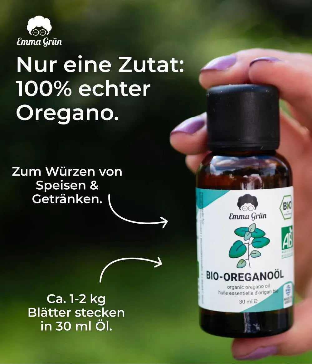 Bio-Oreganoöl (30 ml) Emma Grün