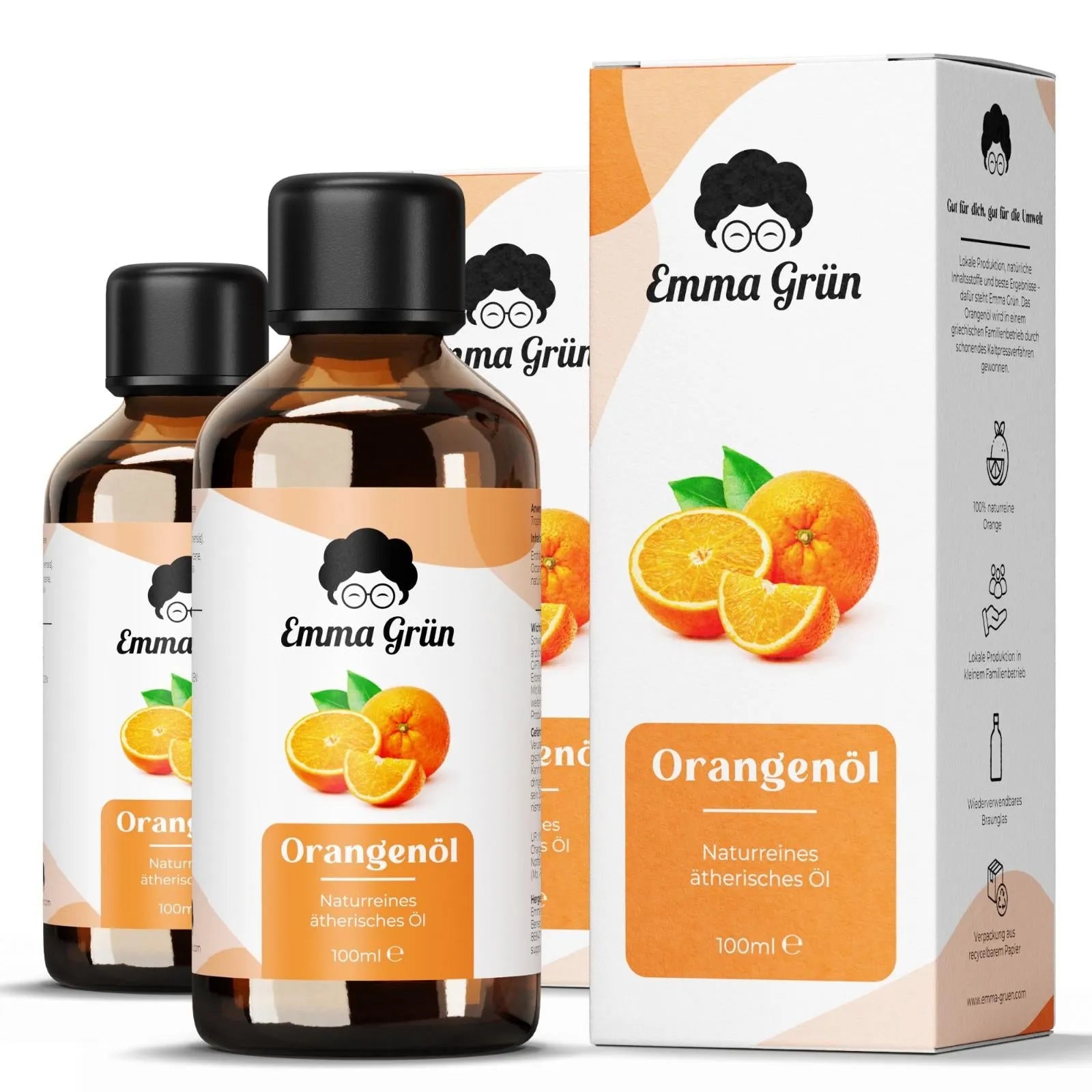 Orangenöl Emma Grün 2 x 100 ml