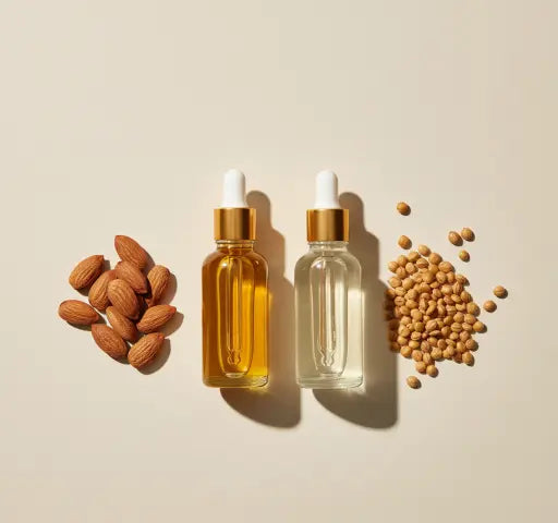 Jojoba oder Mandelöl: Unterschiede, Vorteile & Anwendungen im Vergleich