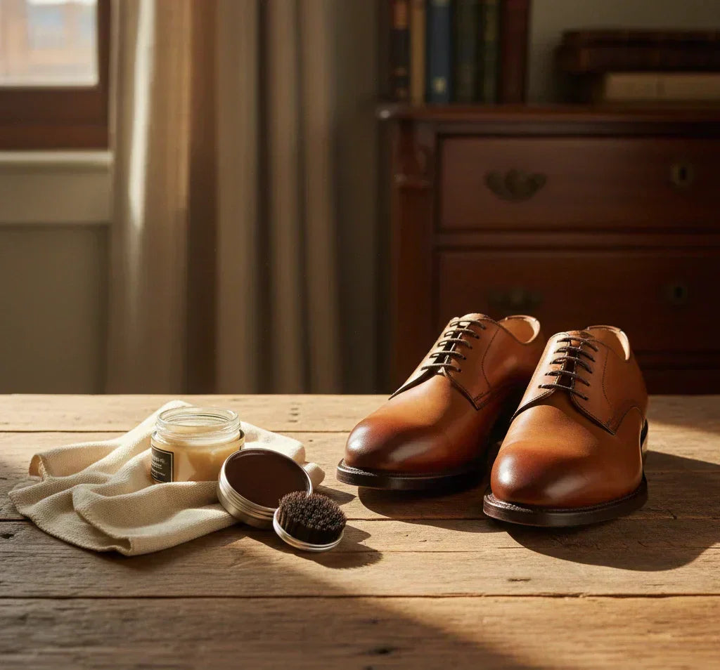 Kratzer aus Lederschuhen entfernen: Einfache Tricks für makelloses Leder