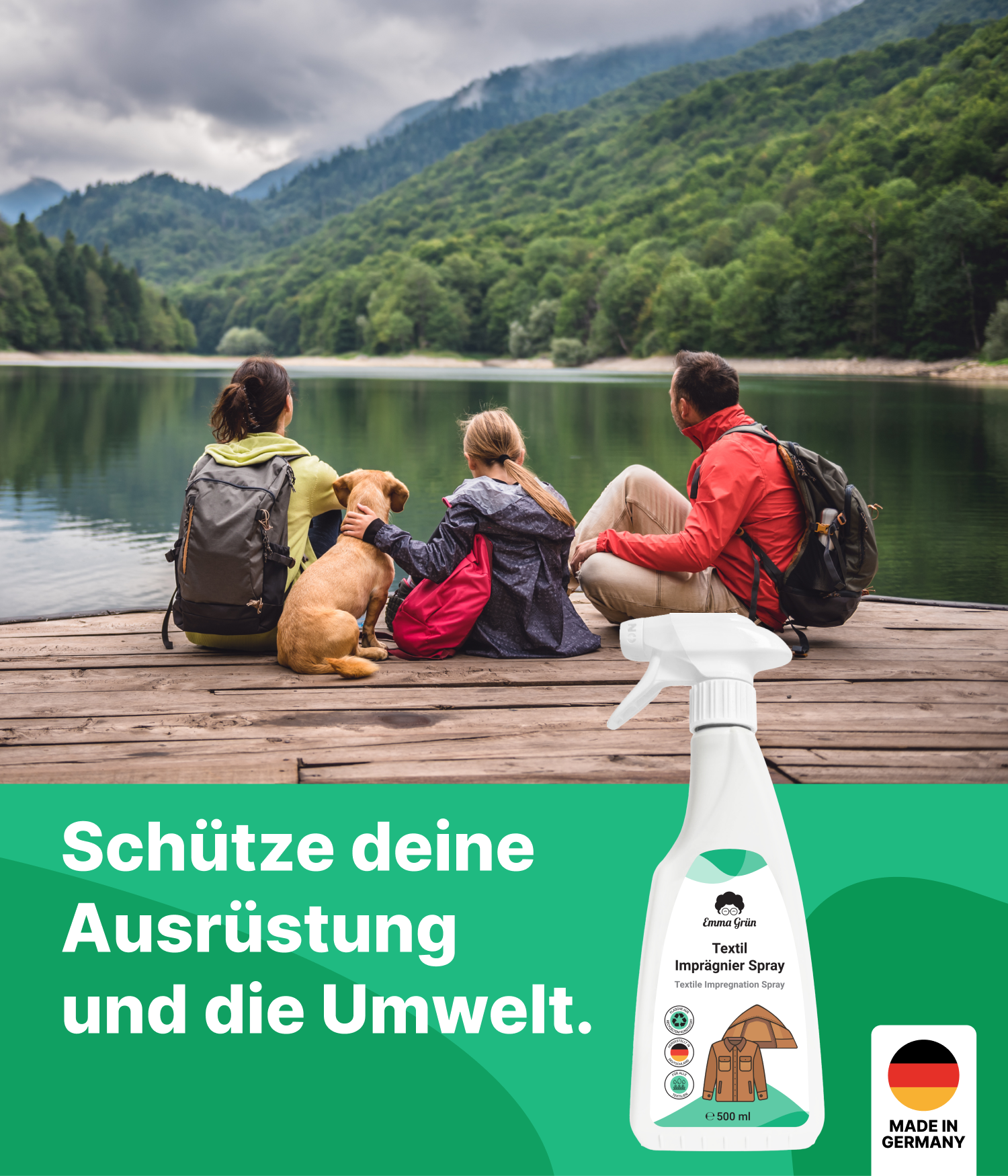 Imprägnierspray Emma Grün