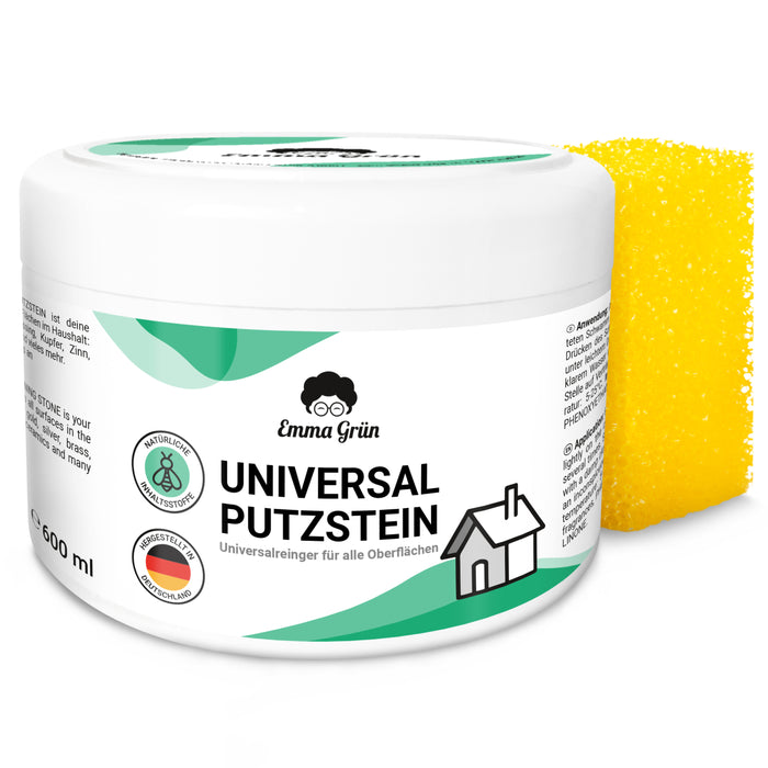 Cleaning stone 900 g, universal stone for almost all surfaces in the household, environmentally friendly organic cleaning stone