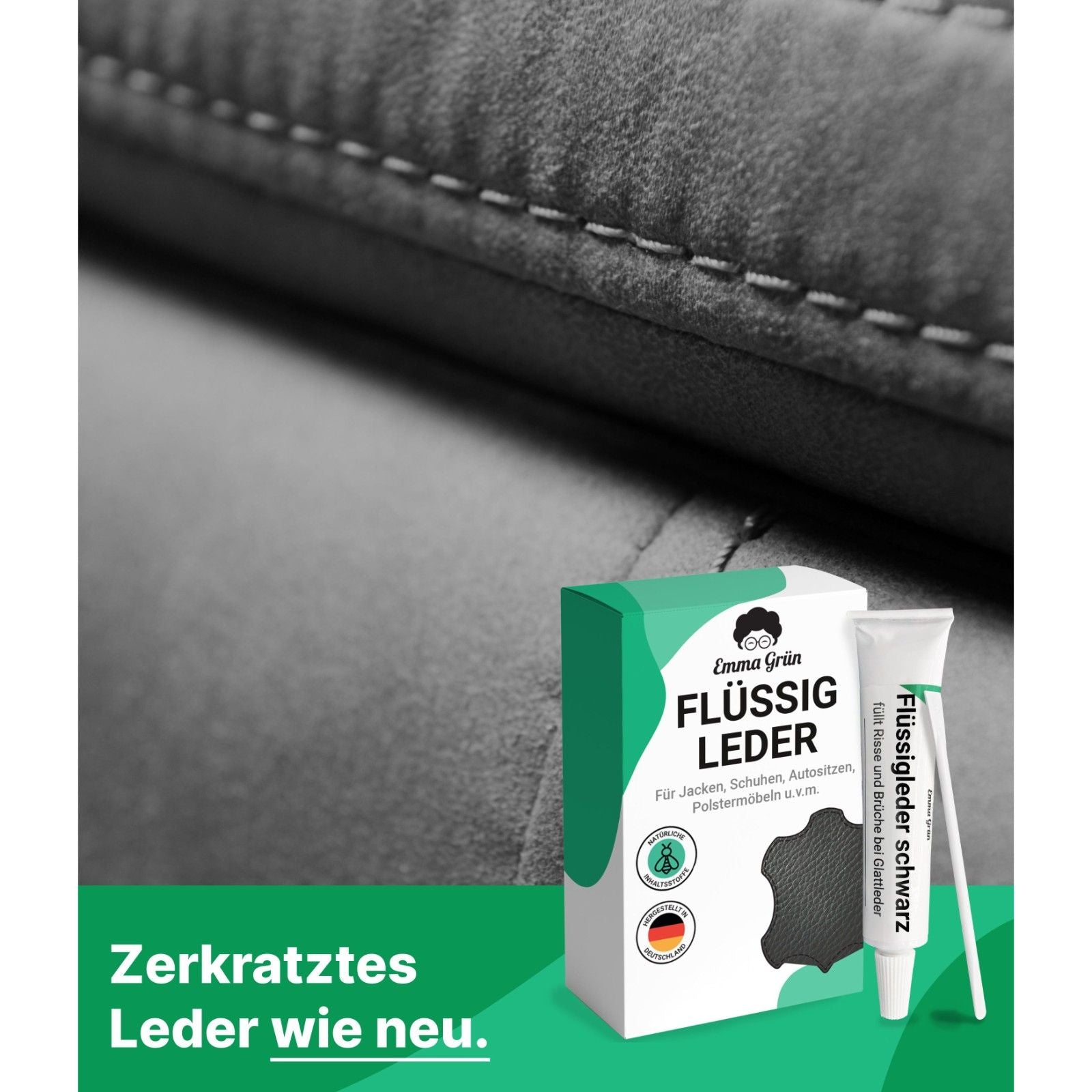 Flüssigleder Emma Grün