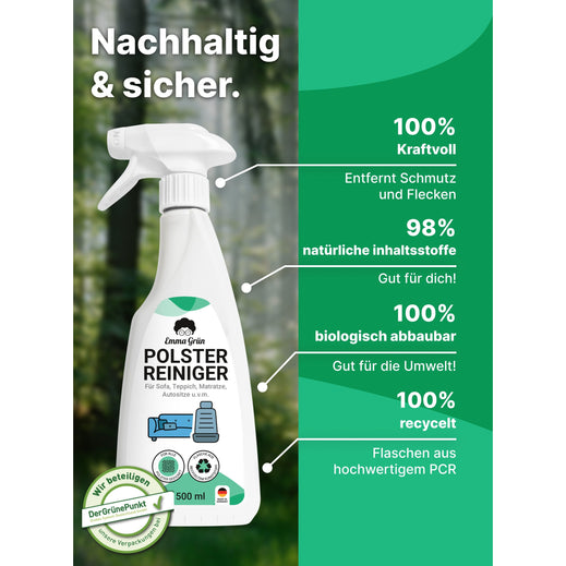 Polsterreiniger 500 ml mit Polsterbürste