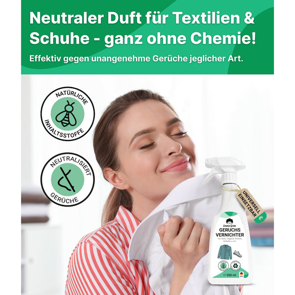 Geruchsvernichter 500 ml, für Schuhe & Textilien gegen hartnäckige Gerüche