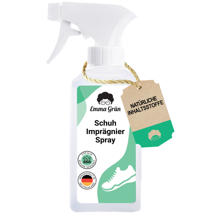 Schuh Imprägnierspray 250 ml, natürliche Imprägnierung für Schuhe & tex Stoffe