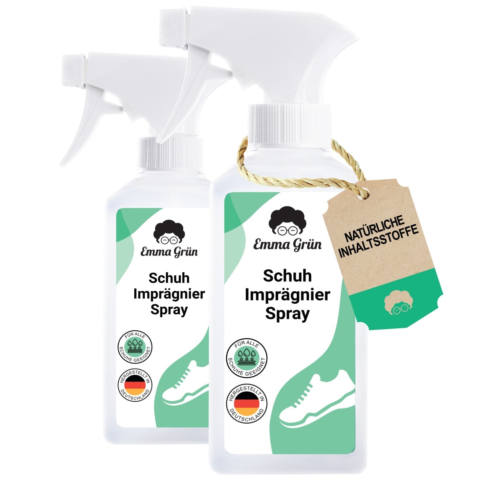 Imprägnierspray Schuhe Emma Grün 2 x 250 ml