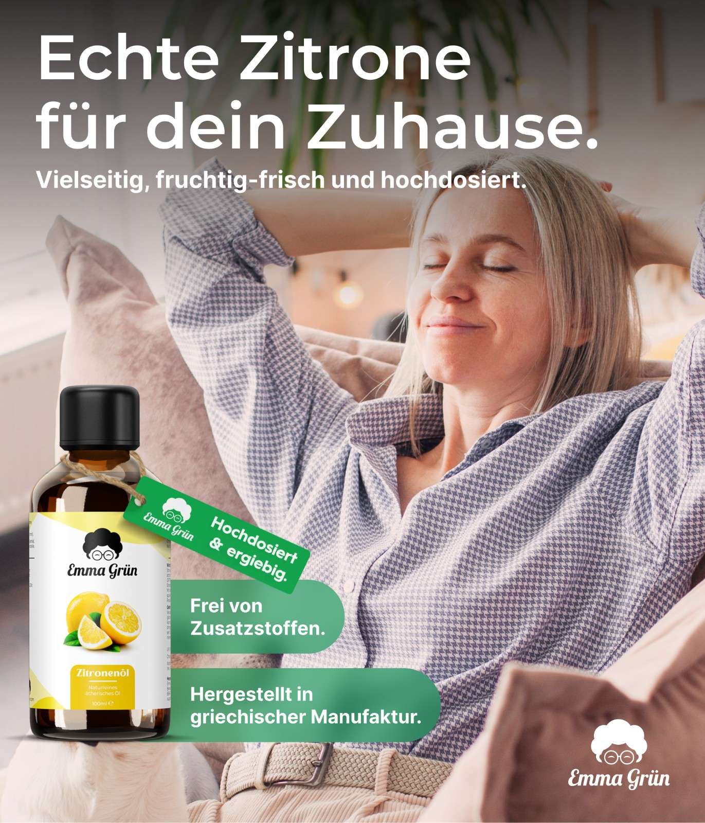 Zitronenöl Emma Grün