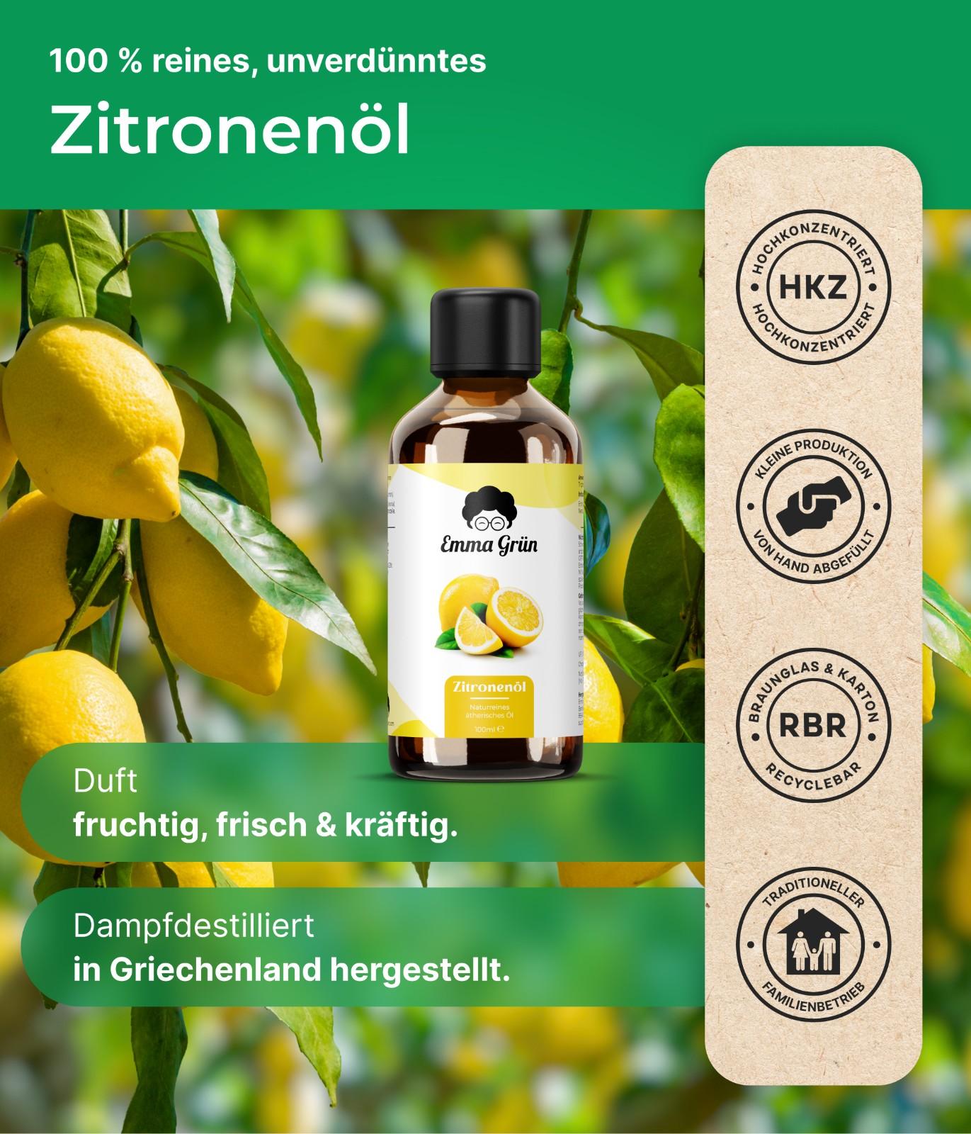 Zitronenöl Emma Grün