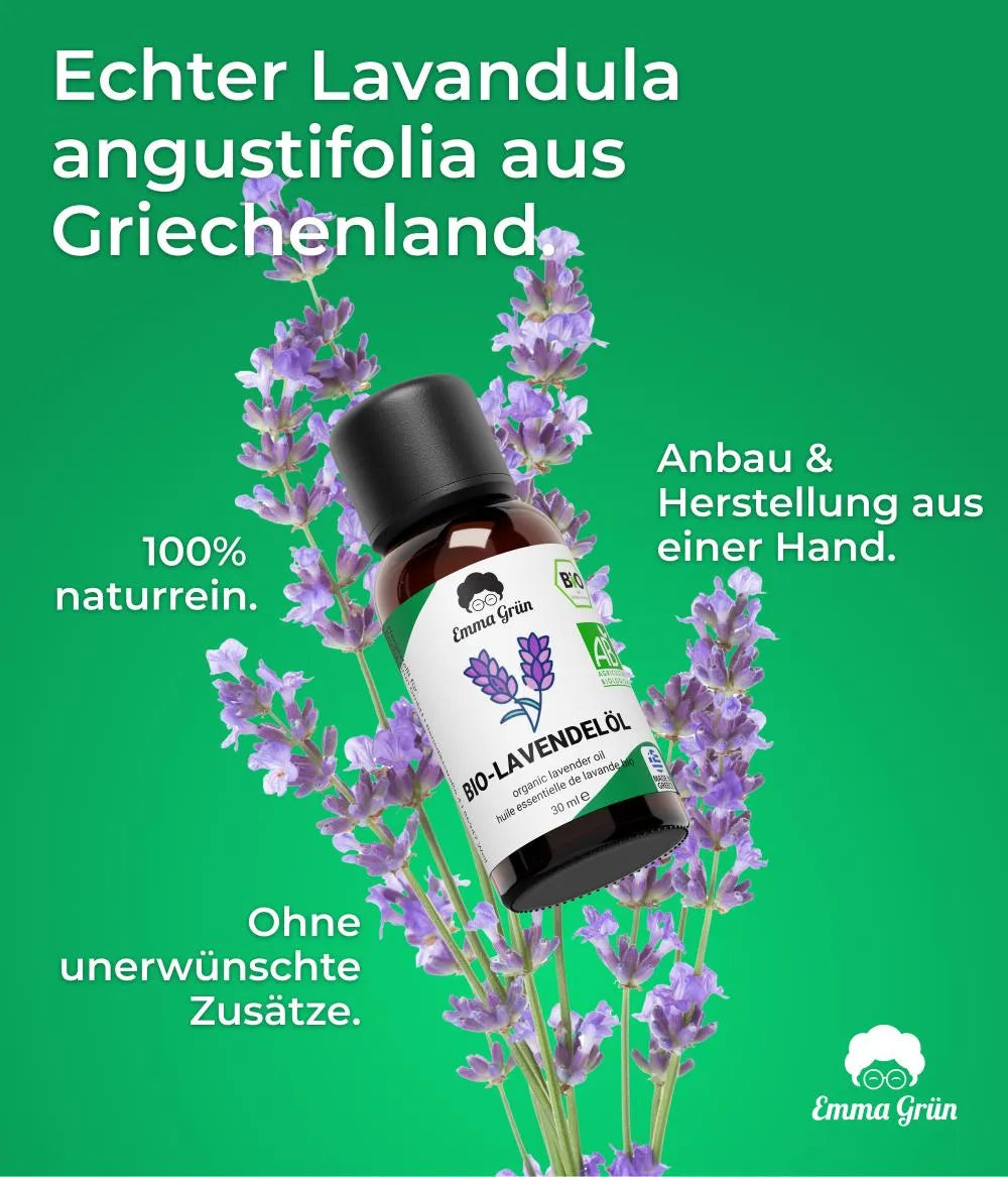 Bio-Lavendelöl Emma Grün