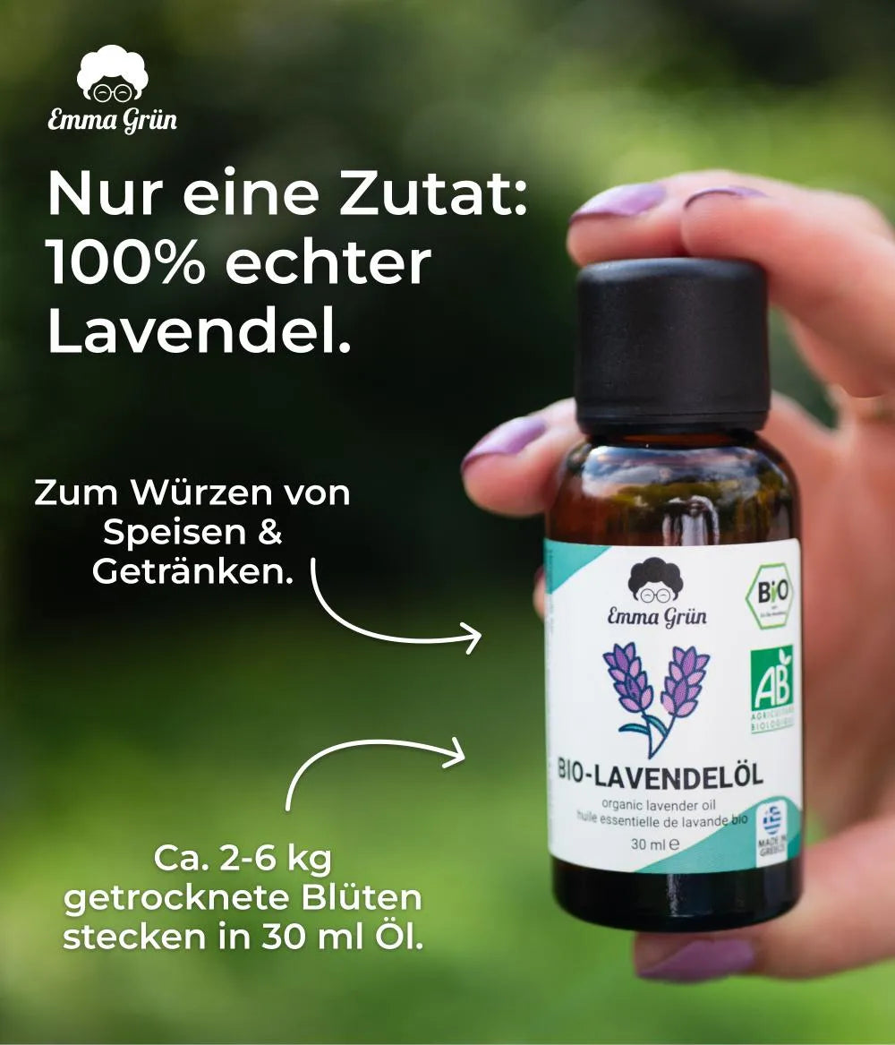Bio-Lavendelöl Emma Grün