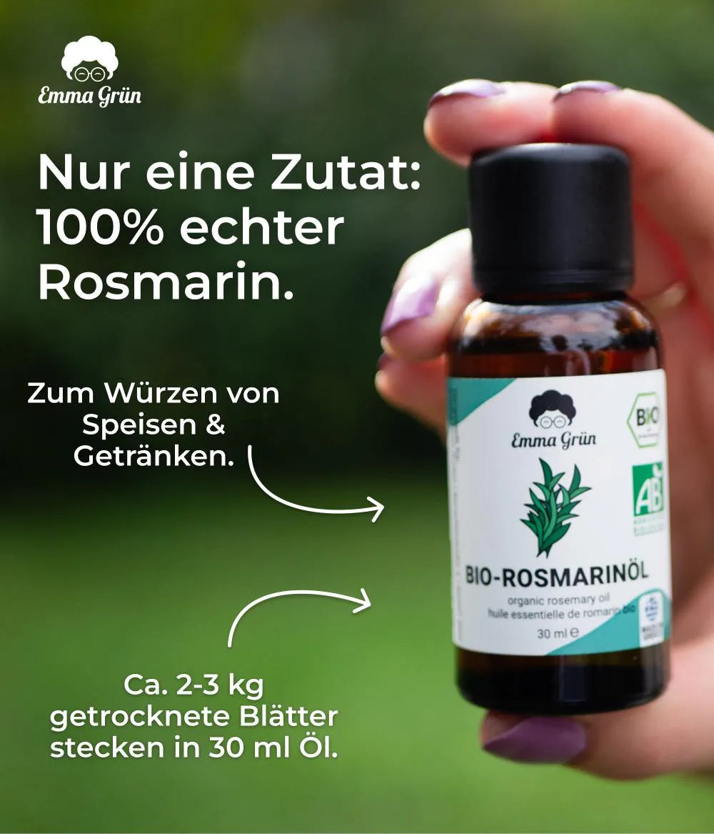 Bio-Rosmarinöl Emma Grün