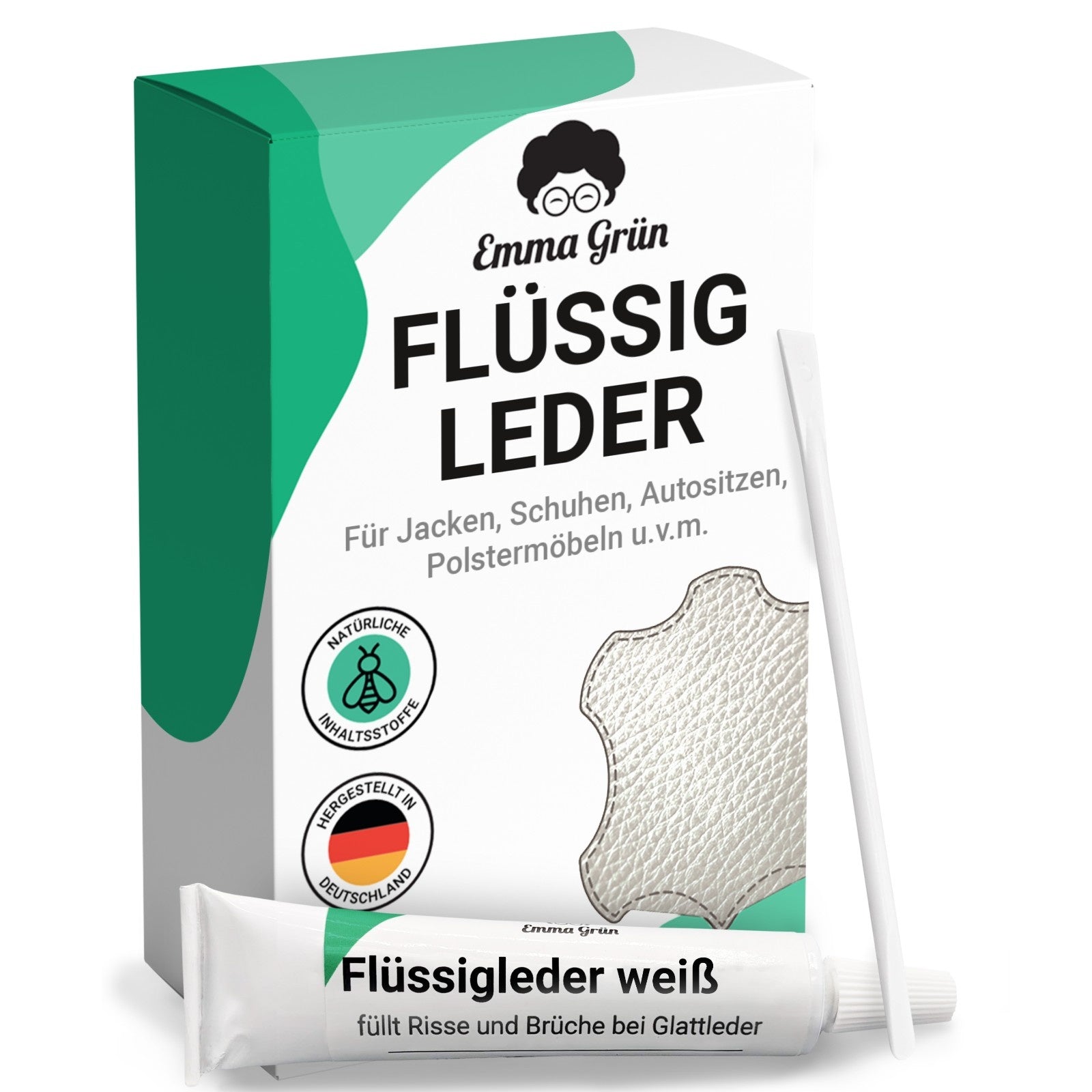 Flüssigleder Emma Grün