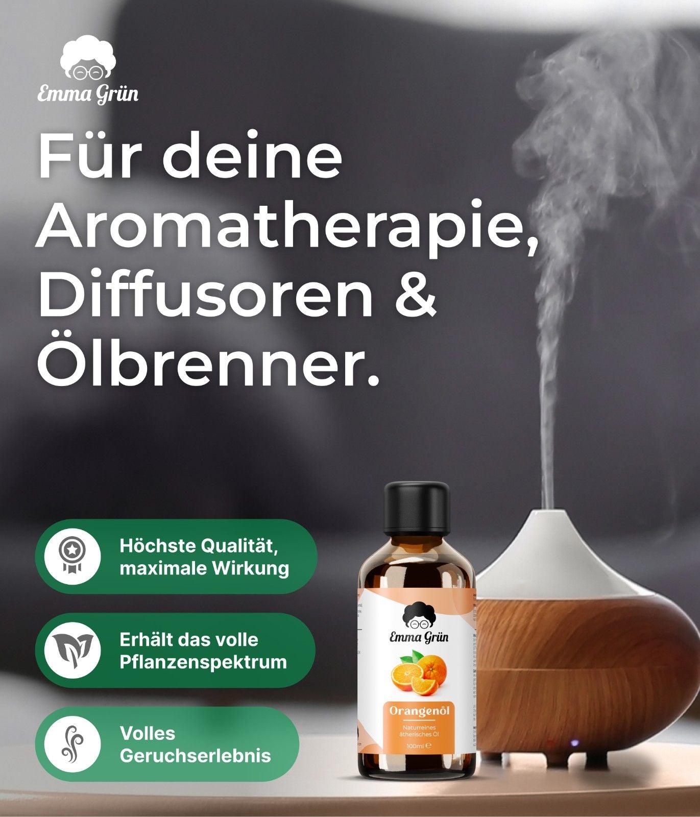 Orangenöl Emma Grün