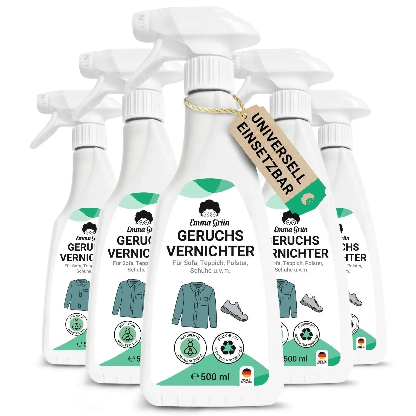 Geruchsneutralisierer (500 ml) Emma Grün 5 x 500 ml