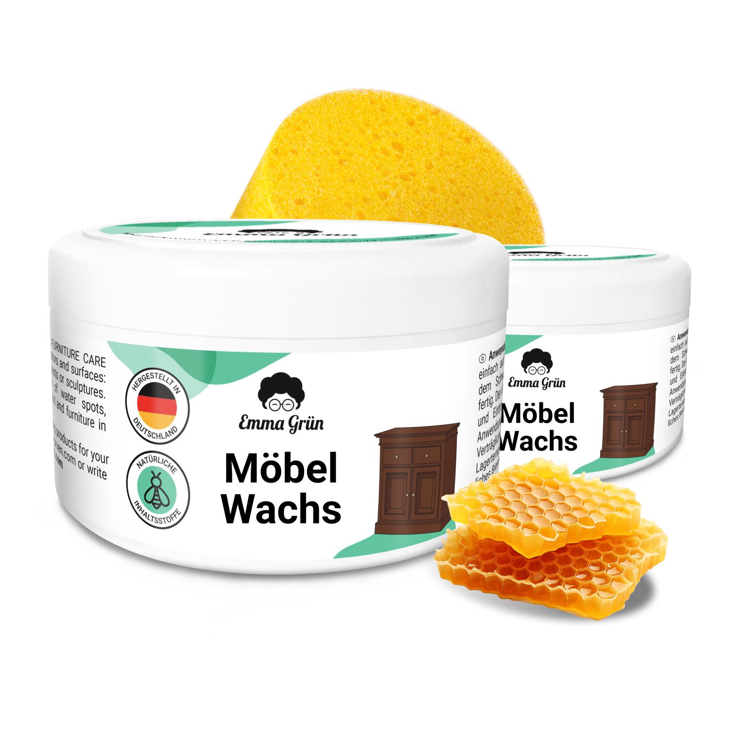 Holzwachs Emma Grün 2 x 500 ml