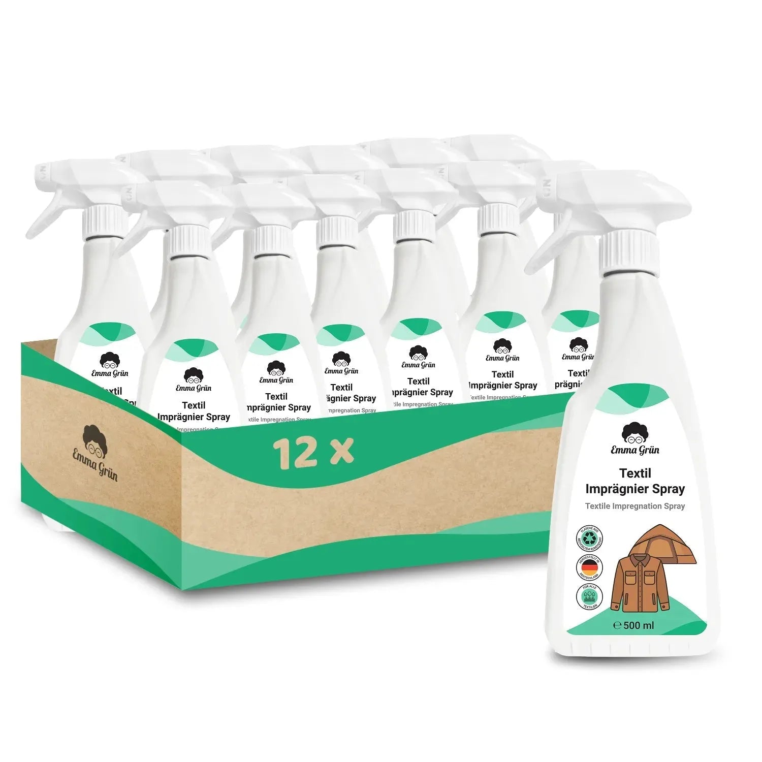 Imprägnierspray (500 ml) Emma Grün 12 x 500 ml