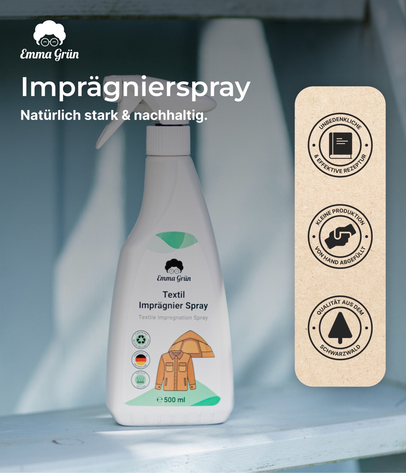 Imprägnierspray Emma Grün