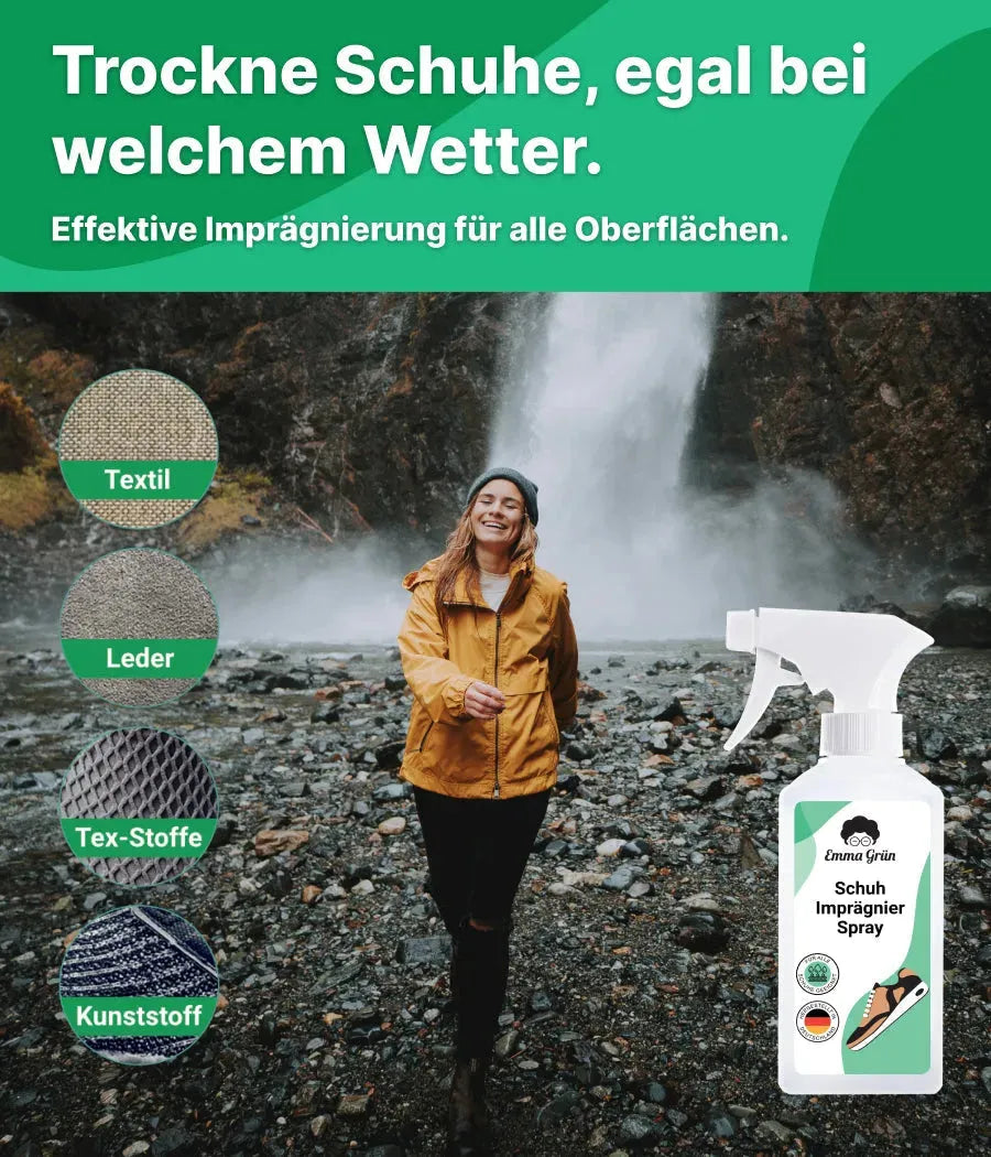 Imprägnierspray Schuhe 250 ml Emma Grün