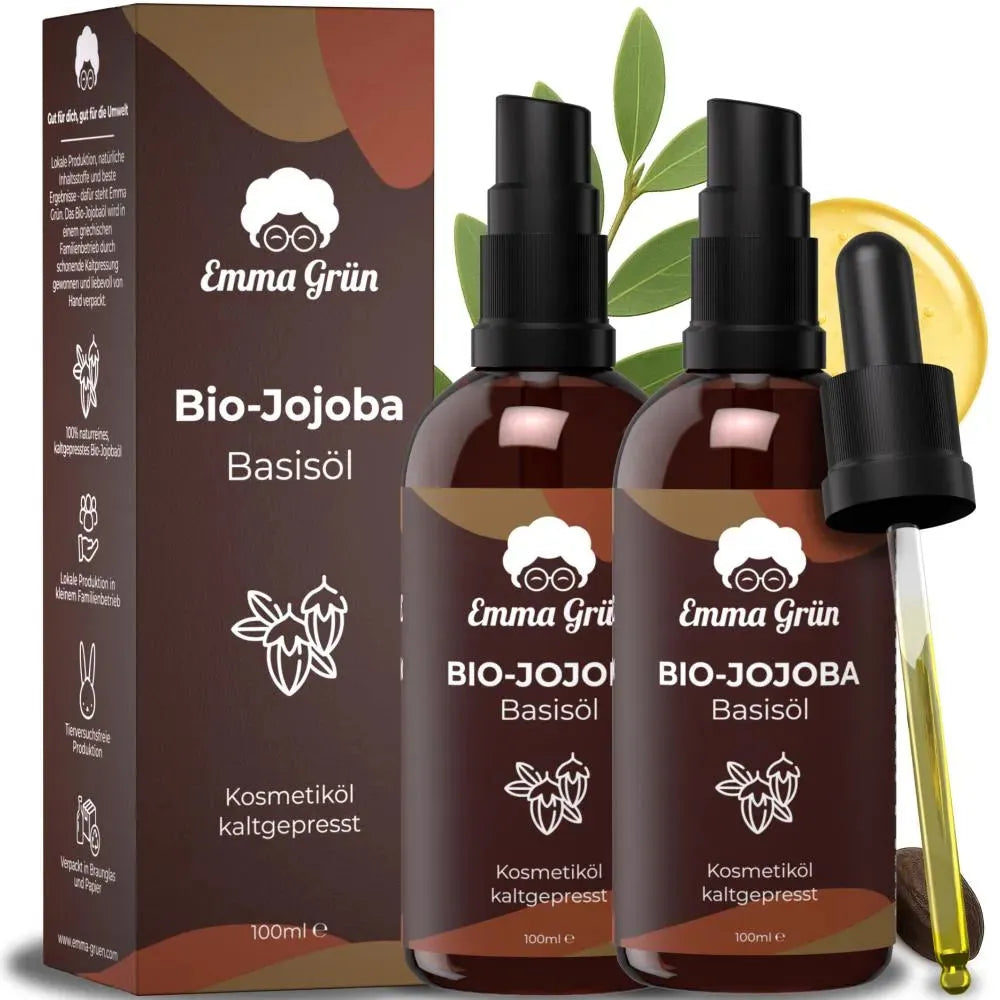 Bio-Jojobaöl Emma Grün 2 x 100 ml