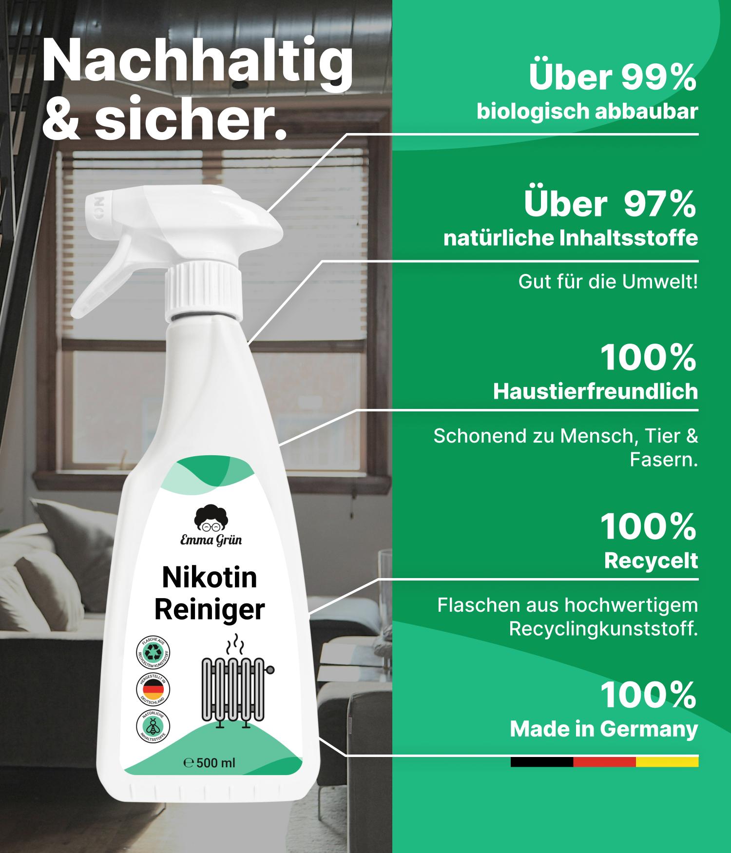 Nikotinreiniger emmagruen