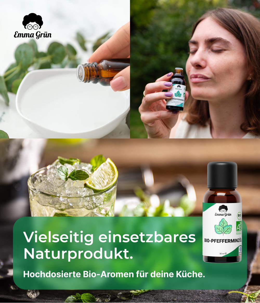 Bio-Pfefferminzöl Emma Grün
