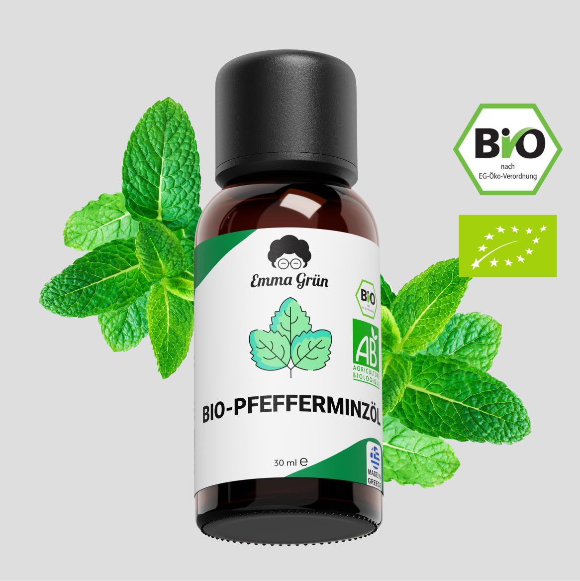 Bio-Pfefferminzöl Emma Grün 30 ml