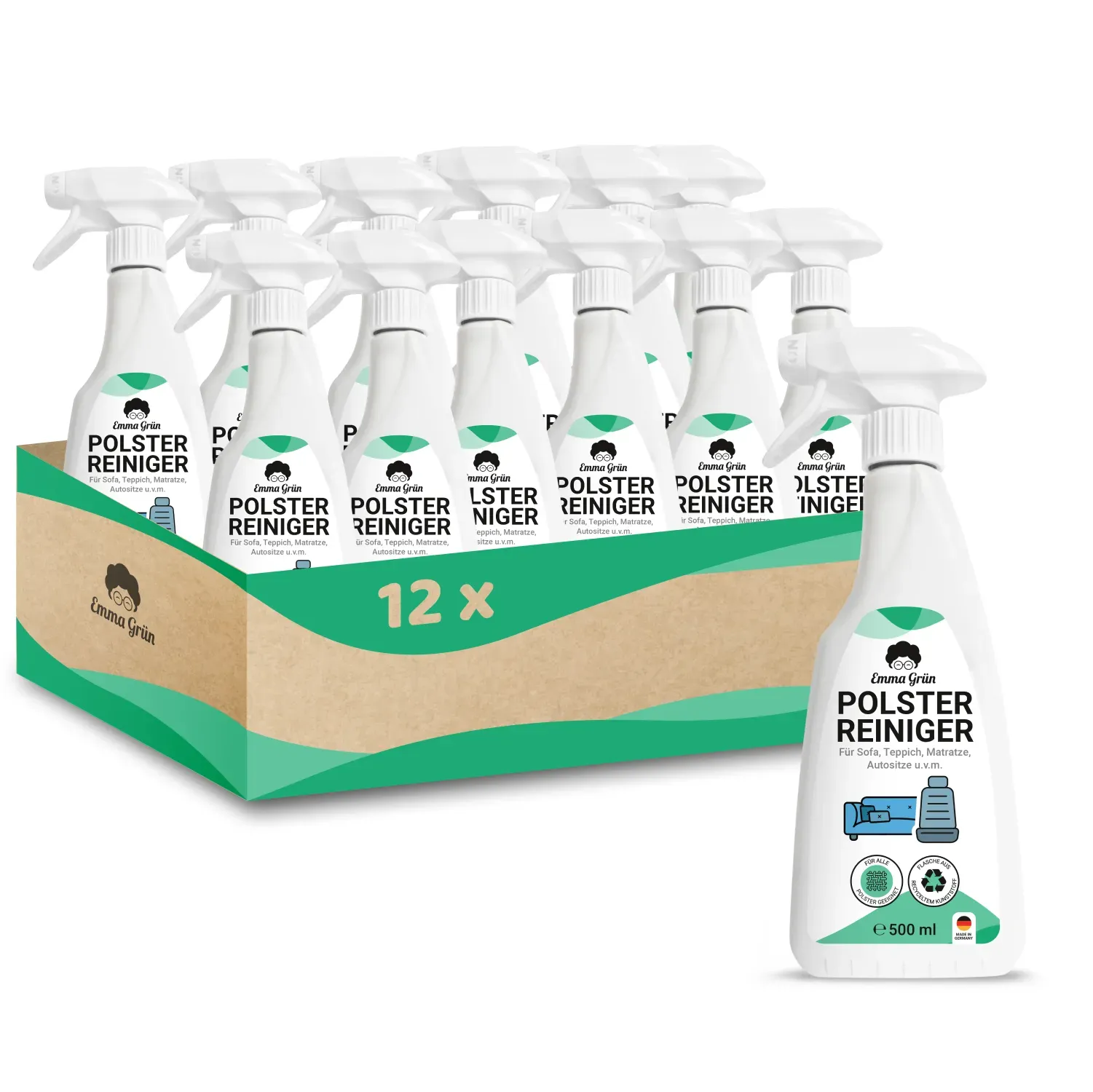 Polsterreiniger (500 ml) Emma Grün 12 x 500ml