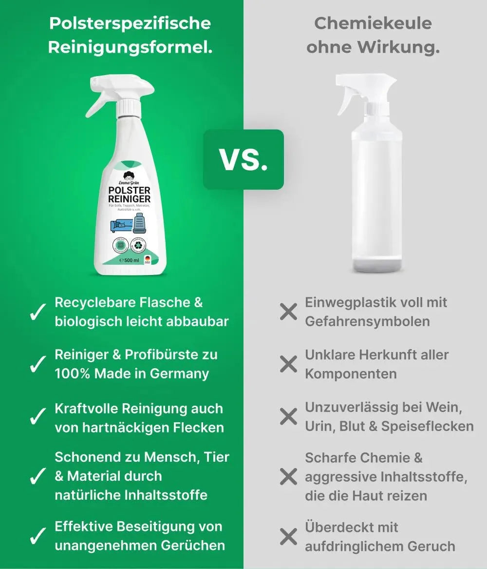 Polsterreiniger (500 ml) Emma Grün