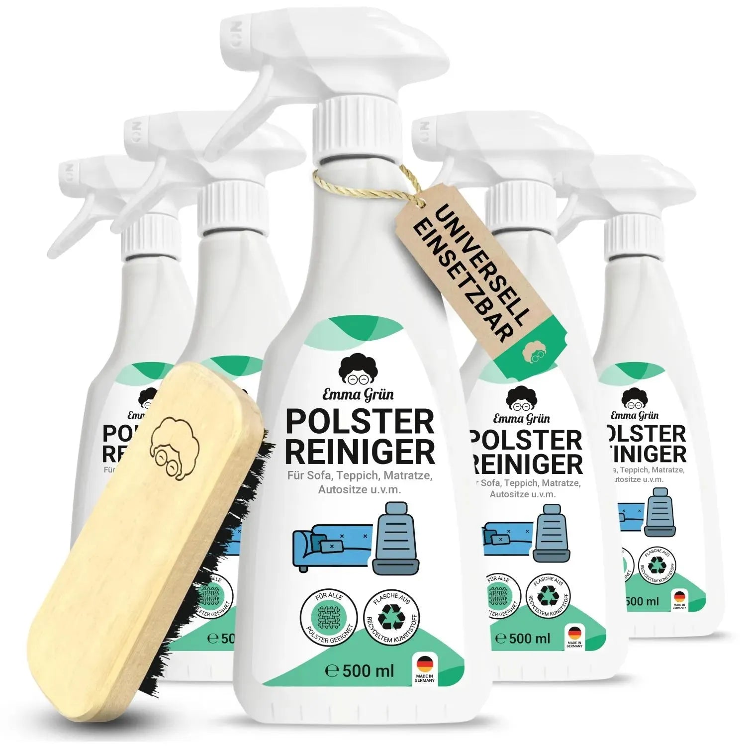 Polsterreiniger (500 ml) Emma Grün 5 x 500 ml