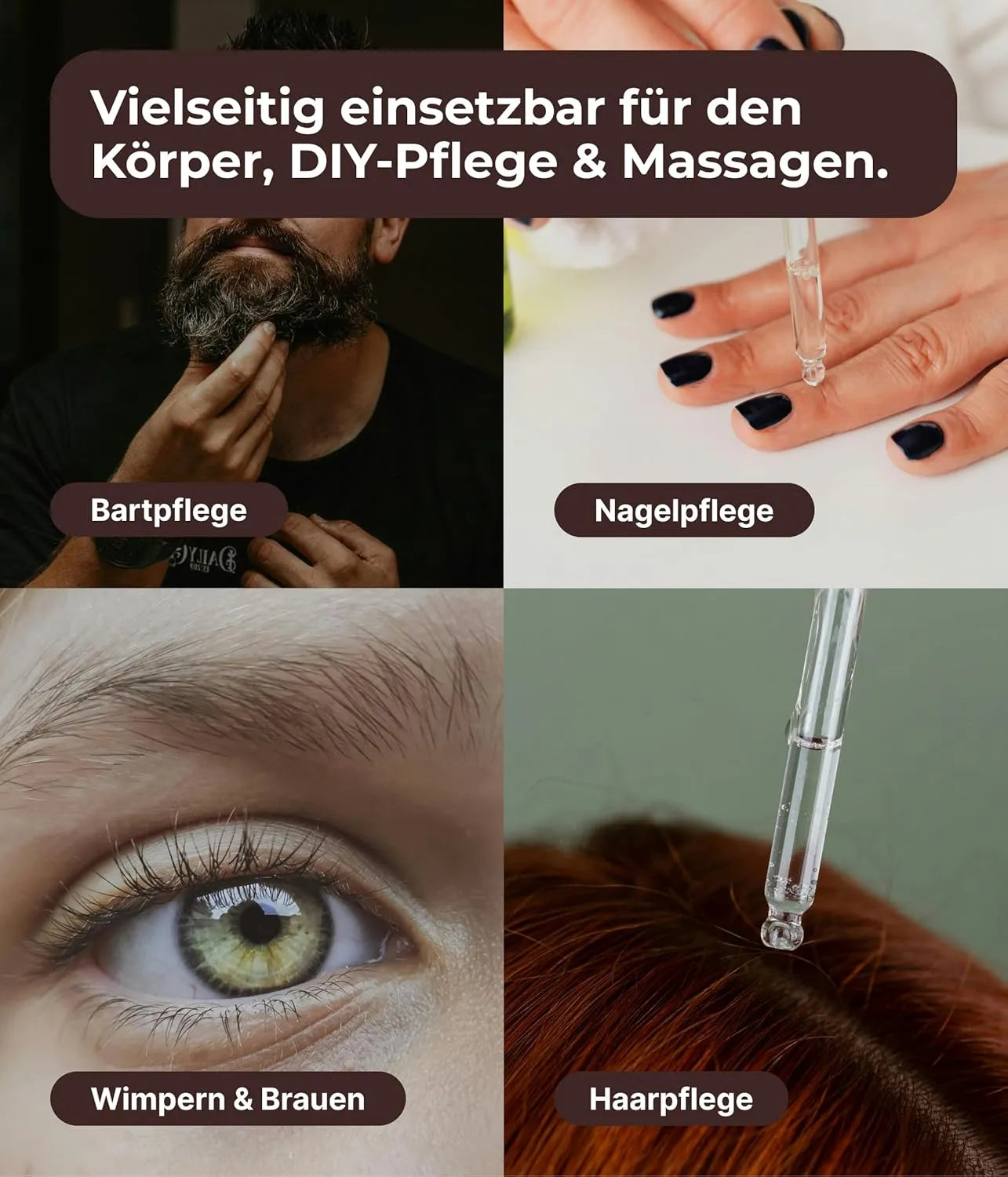Bio-Rizinusöl (100 ml) Emma Grün