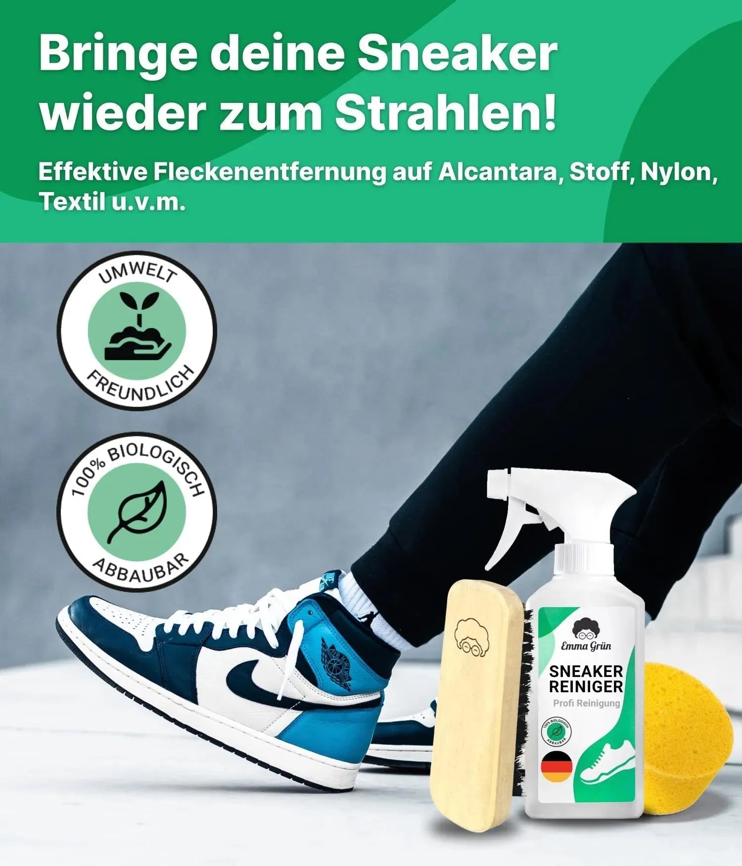 Sneaker Reiniger (250 ml) Emma Grün
