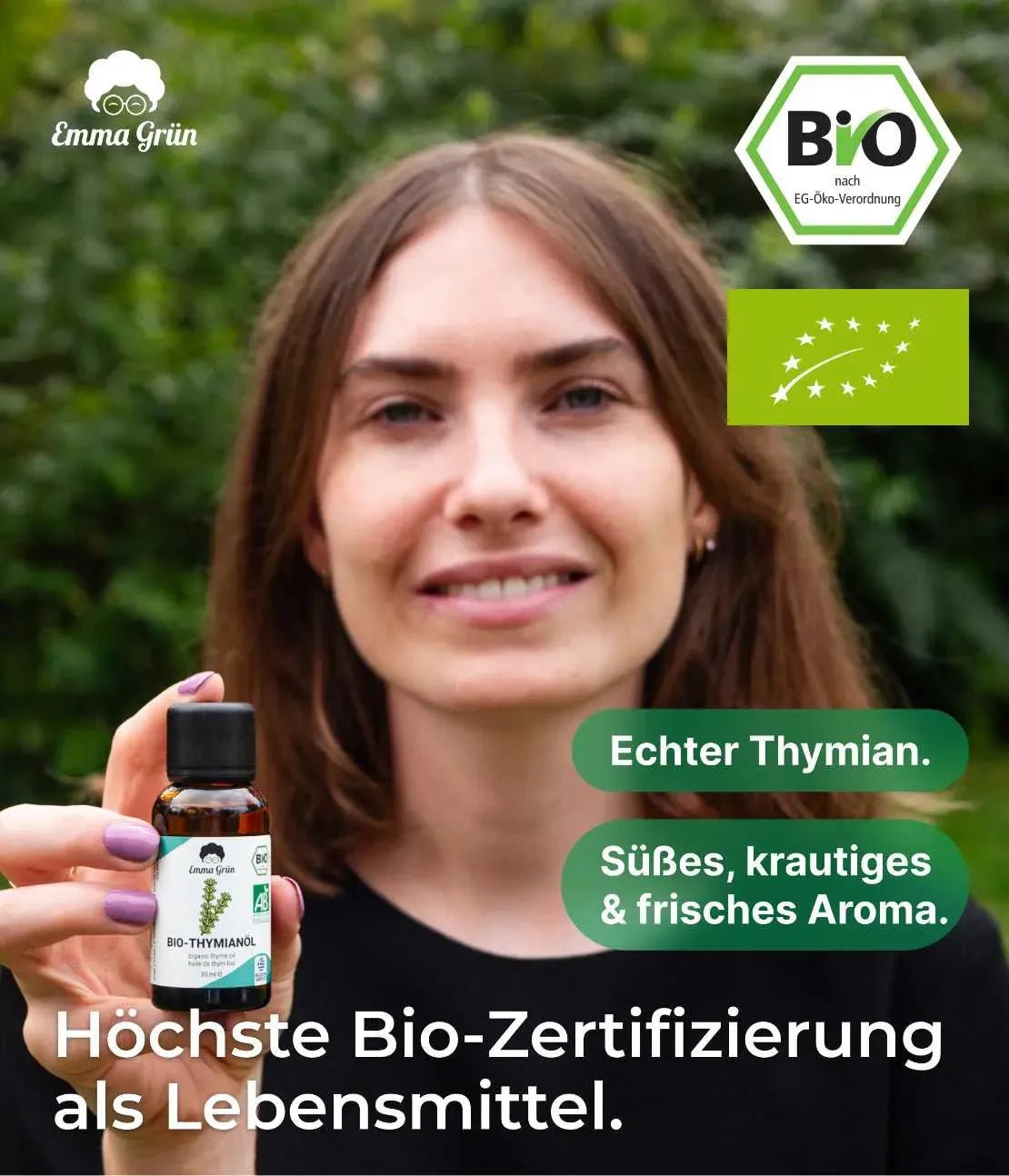 Bio-Thymianöl 30 ml Emma Grün