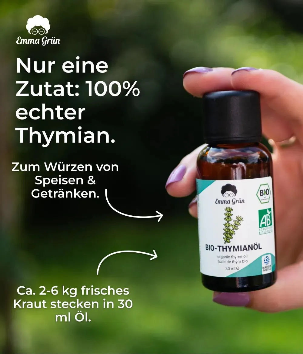 Bio-Thymianöl 30 ml Emma Grün